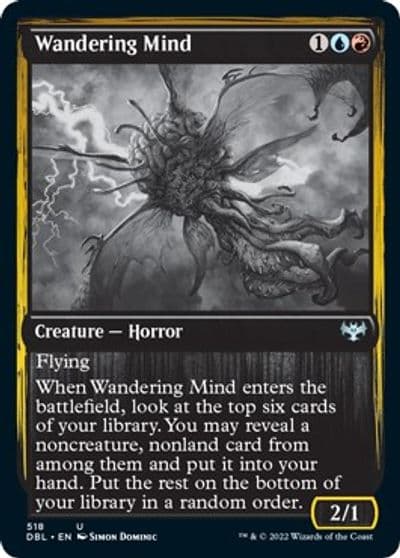 Wandering Mind Innistrad: Double Feature Magic card