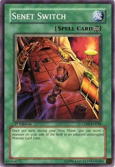 Senet Switch Cyberdark Impact Yu-Gi-Oh! card