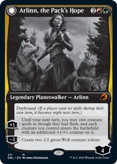 Arlinn the Packs Hope Innistrad: Double Feature Magic card