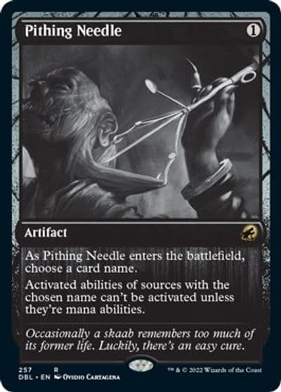 Pithing Needle Innistrad: Double Feature Magic card