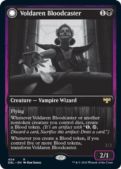 Voldaren Bloodcaster Innistrad: Double Feature Magic card
