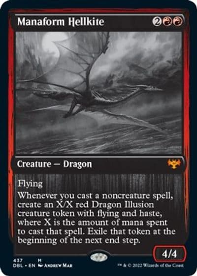 Manaform Hellkite Innistrad: Double Feature Magic card