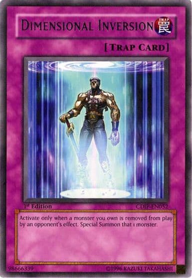 Dimensional Inversion Cyberdark Impact Yu-Gi-Oh! card