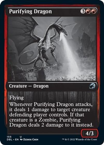 Purifying Dragon Innistrad: Double Feature Magic card