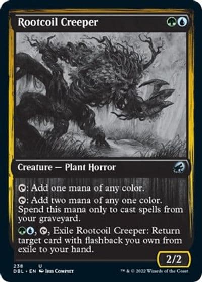 Rootcoil Creeper Innistrad: Double Feature Magic card