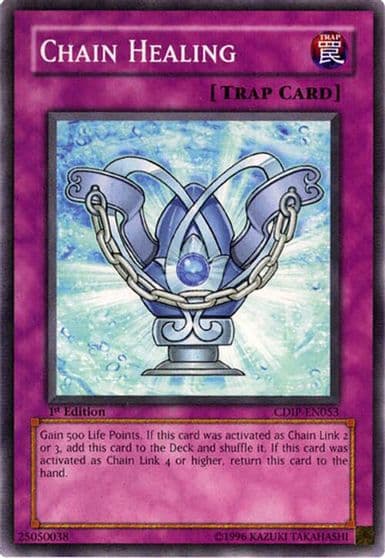 Chain Healing Cyberdark Impact Yu-Gi-Oh! card