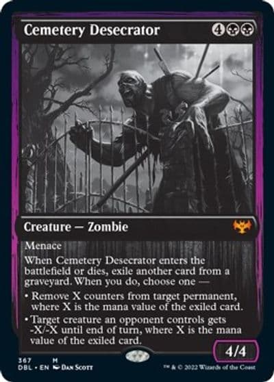 Cemetery Desecrator Innistrad: Double Feature Magic card