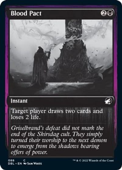Blood Pact Innistrad: Double Feature Magic card