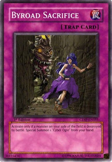 Byroad Sacrifice Cyberdark Impact Yu-Gi-Oh! card