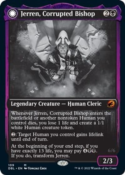 Jerren Corrupted Bishop Innistrad: Double Feature Magic card