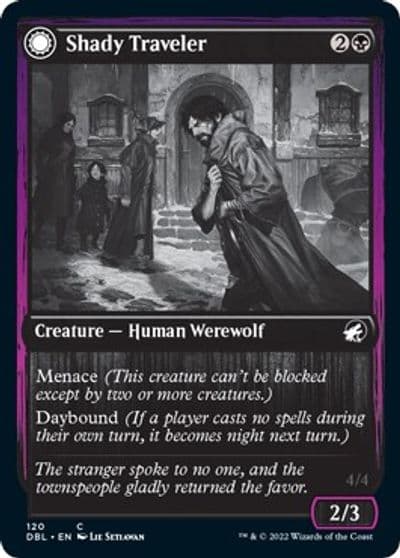 Shady Traveler Innistrad: Double Feature Magic card