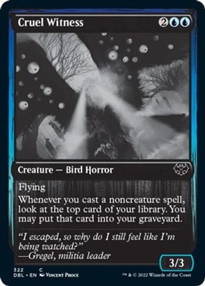 Cruel Witness Innistrad: Double Feature Magic card