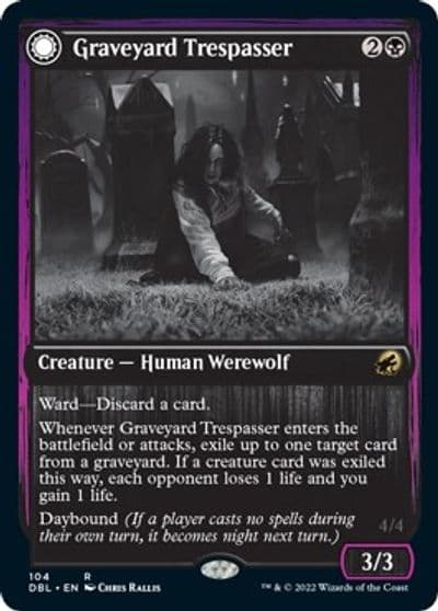 Graveyard Trespasser Innistrad: Double Feature Magic card