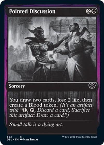 Pointed Discussion Innistrad: Double Feature Magic card