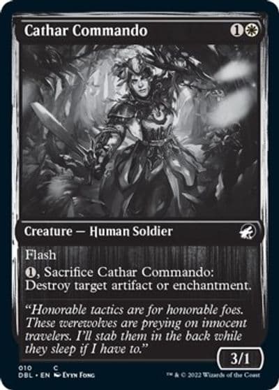 Cathar Commando Innistrad: Double Feature Magic card