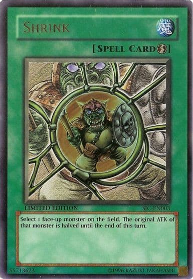 Shrink Shonen Jump Championship Series Promos Yu-Gi-Oh! card
