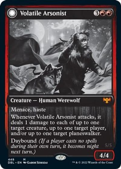 Volatile Arsonist Innistrad: Double Feature Magic card
