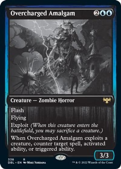 Overcharged Amalgam Innistrad: Double Feature Magic card