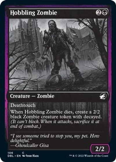 Hobbling Zombie Innistrad: Double Feature Magic card