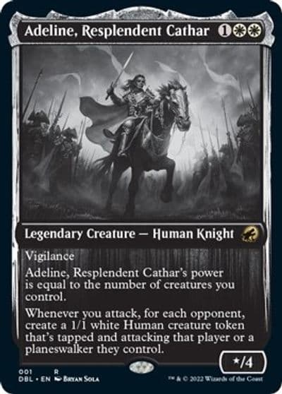 Adeline Resplendent Cathar Innistrad: Double Feature Magic card