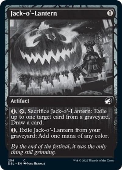 Jack o Lantern Innistrad: Double Feature Magic card