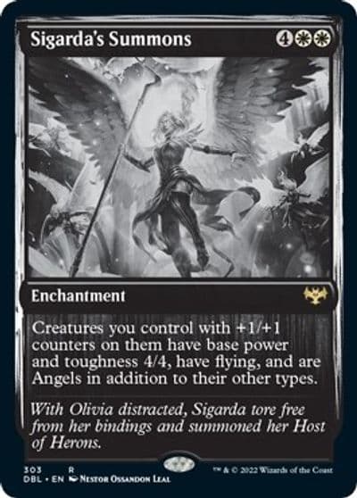 Sigardas Summons Innistrad: Double Feature Magic card