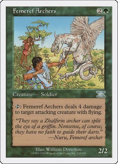 Femeref Archers Classic Sixth Edition Magic card