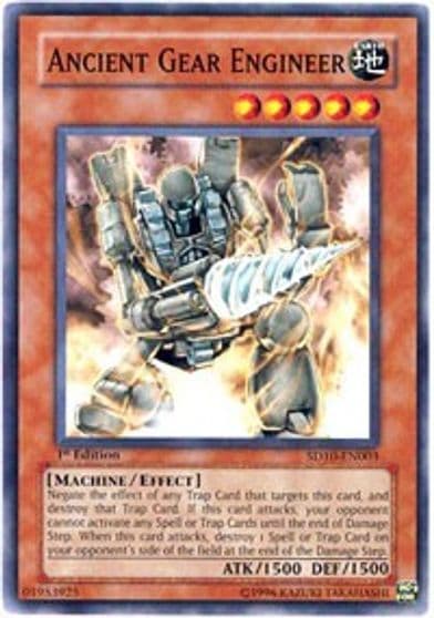 Ancient Gear Engineer Structure Deck: Machine Re-Volt Yu-Gi-Oh! card