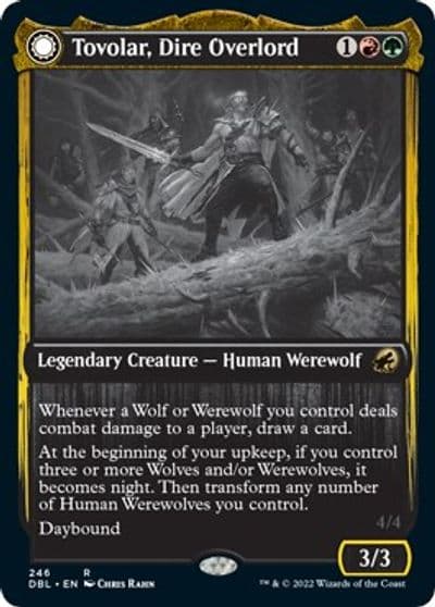 Tovolar Dire Overlord Innistrad: Double Feature Magic card