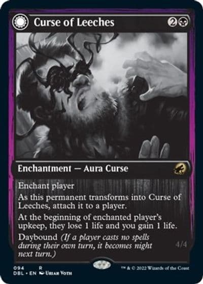 Curse of Leeches Innistrad: Double Feature Magic card