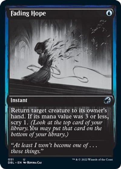 Fading Hope Innistrad: Double Feature Magic card