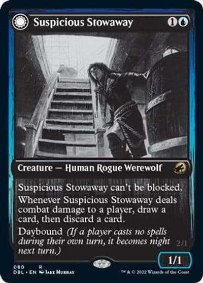 Suspicious Stowaway Innistrad: Double Feature Magic card