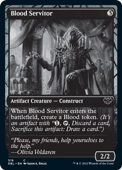 Blood Servitor Innistrad: Double Feature Magic card