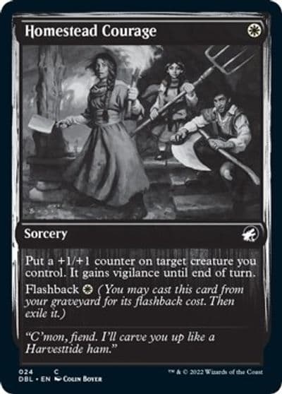 Homestead Courage Innistrad: Double Feature Magic card