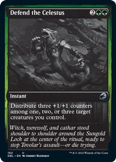 Defend the Celestus Innistrad: Double Feature Magic card