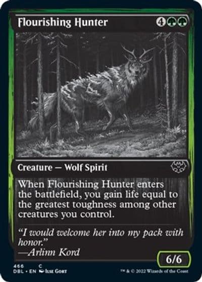 Flourishing Hunter Innistrad: Double Feature Magic card
