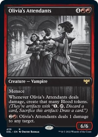 Olivias Attendants Innistrad: Double Feature Magic card