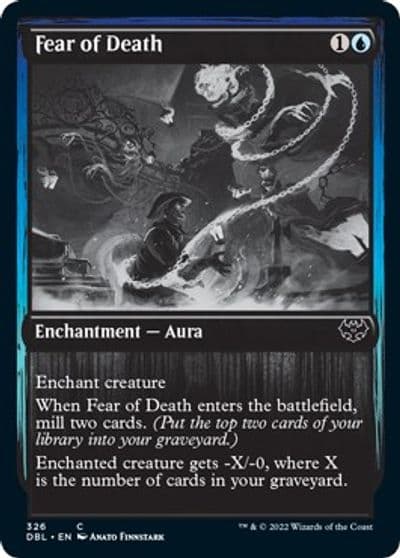 Fear of Death Innistrad: Double Feature Magic card