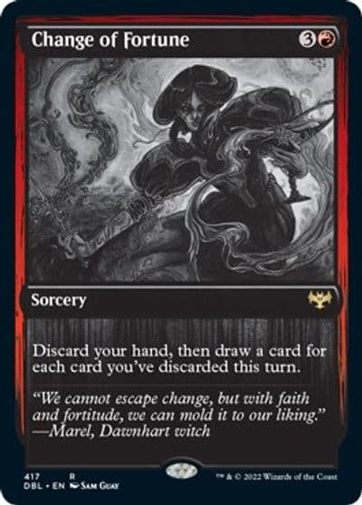Change of Fortune Innistrad: Double Feature Magic card