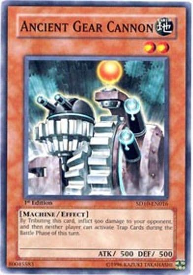 Ancient Gear Cannon Structure Deck: Machine Re-Volt Yu-Gi-Oh! card
