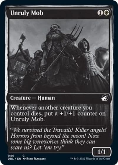 Unruly Mob Innistrad: Double Feature Magic card