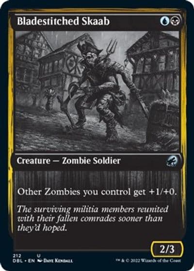 Bladestitched Skaab Innistrad: Double Feature Magic card