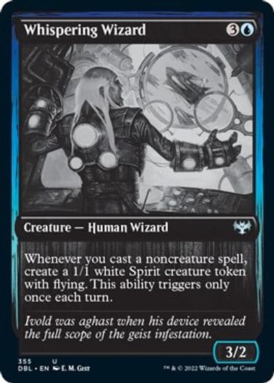 Whispering Wizard Innistrad: Double Feature Magic card