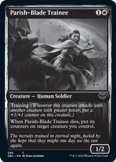 Parish Blade Trainee Innistrad: Double Feature Magic card