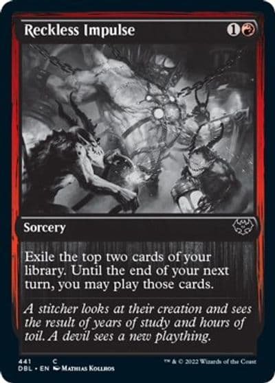 Reckless Impulse Innistrad: Double Feature Magic card