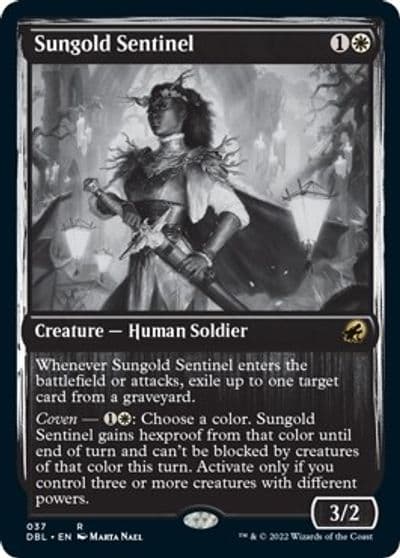 Sungold Sentinel Innistrad: Double Feature Magic card