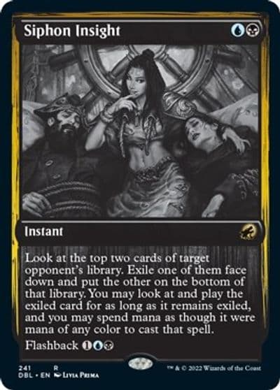Siphon Insight Innistrad: Double Feature Magic card