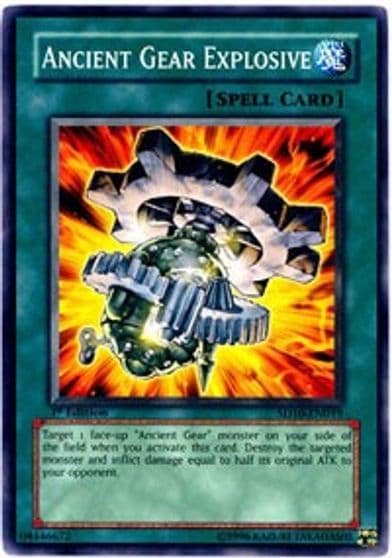 Ancient Gear Explosive Structure Deck: Machine Re-Volt Yu-Gi-Oh! card