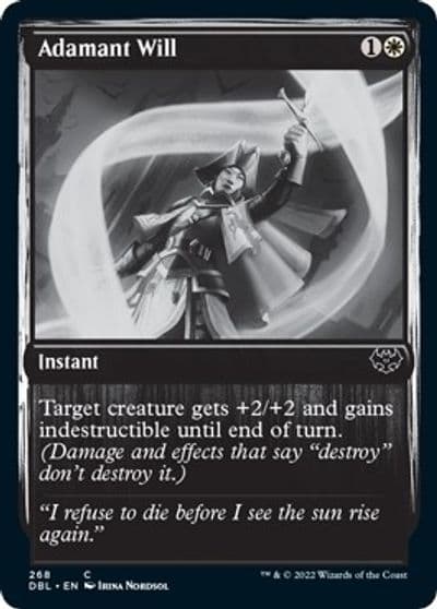 Adamant Will Innistrad: Double Feature Magic card