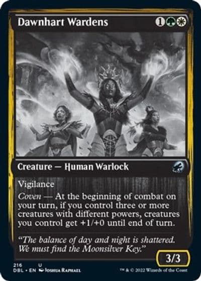 Dawnhart Wardens Innistrad: Double Feature Magic card